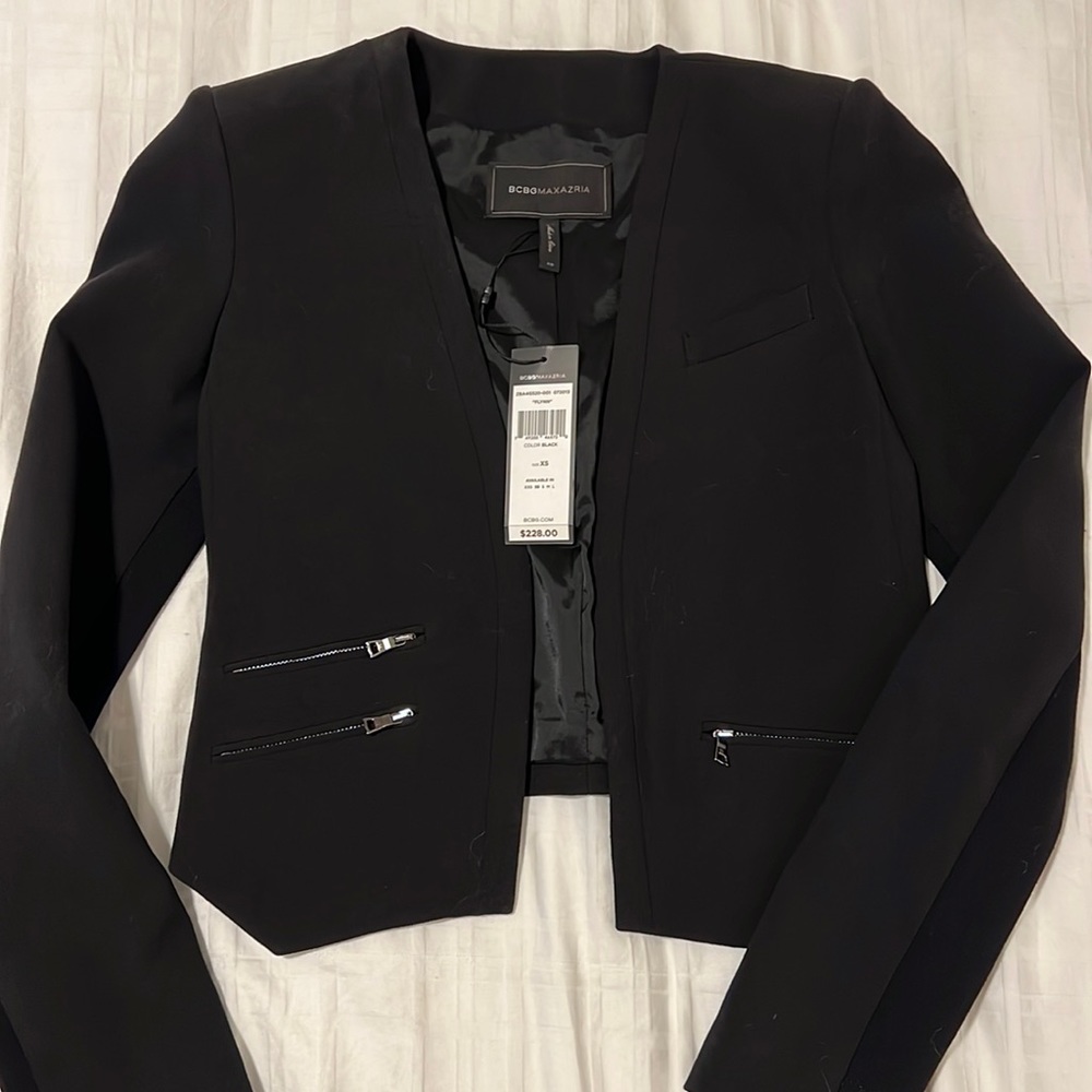 BCBG Cropped Blazer
